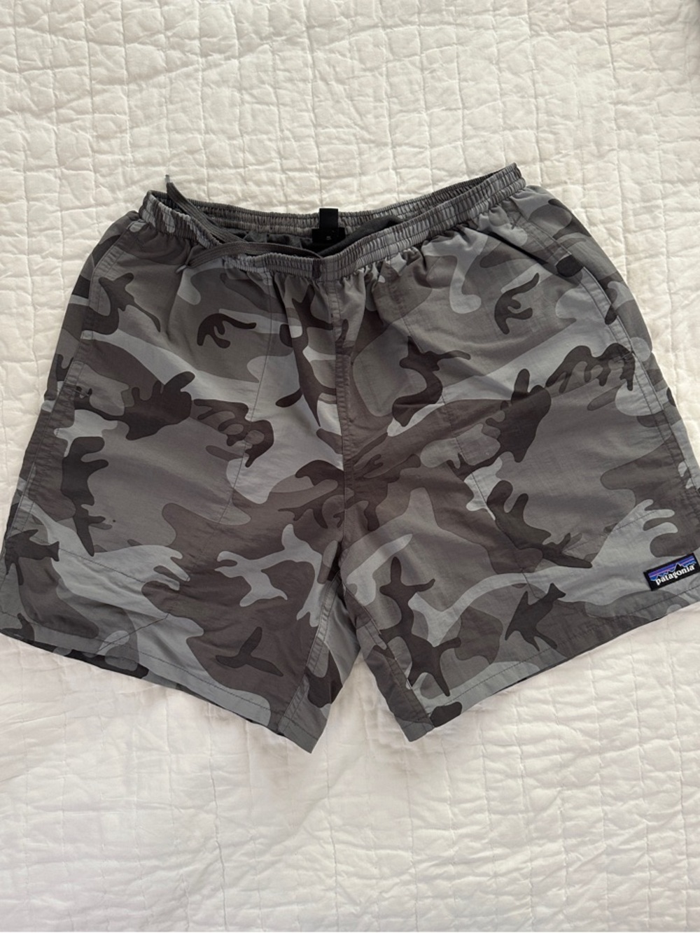 Patagonia - Men's Baggies™ Shorts - 7” - Grey Camo
